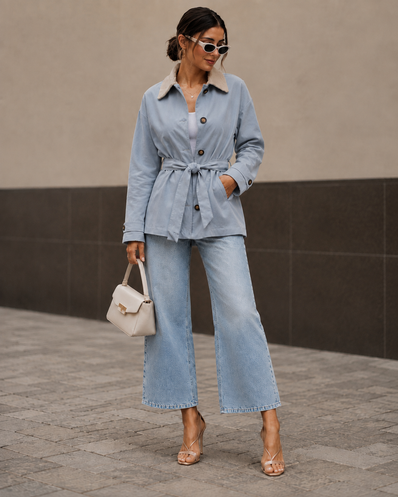 Soft Blue Jacket