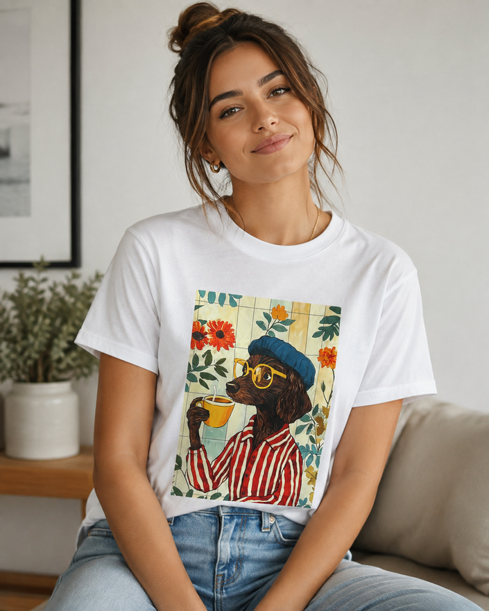 T-Shirt Bonjour Pup