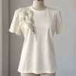 Blusa Éclat Floral – Ivory