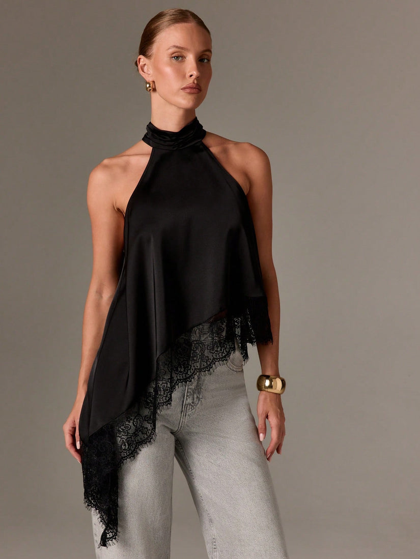 Blusa Midnight Lace