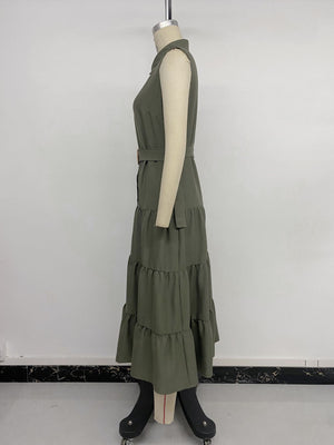 Nomea Olive Dress