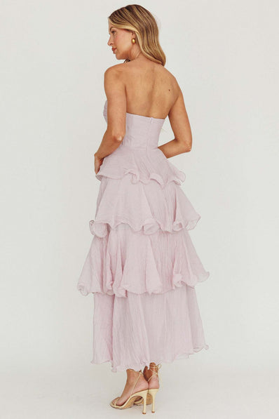 Vestido Blush Romance