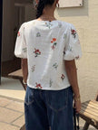 Blusa Fleur Print