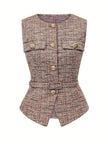 Chaleco Isabelle Tweed