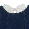 Blusa Denim Coquette Bow