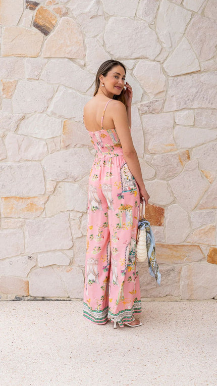 Monaco Rosé Jumpsuit
