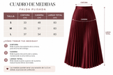 Falda The Burgundy Edit