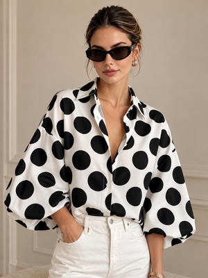 Blusa Polka Statement
