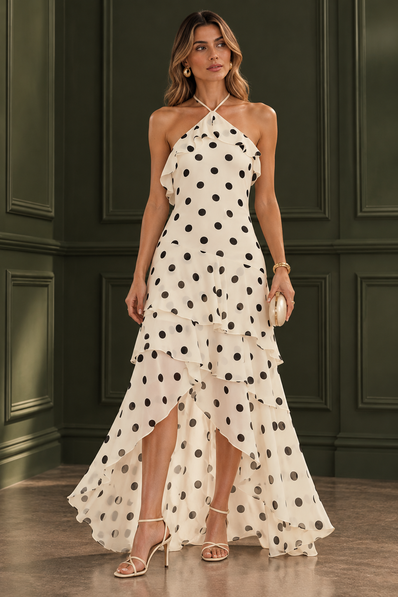 Vestido Polka Romance