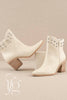 WHITE BOOTIES
