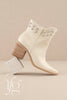WHITE BOOTIES