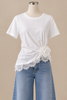 Blusa Fleur Blanc