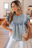 Blusa Savannah denim