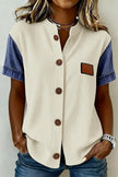 Denim Touch Blous