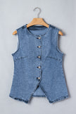 Denim Edge Vest