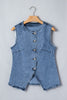 Denim Edge Vest