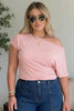 Blush Off Shoulder