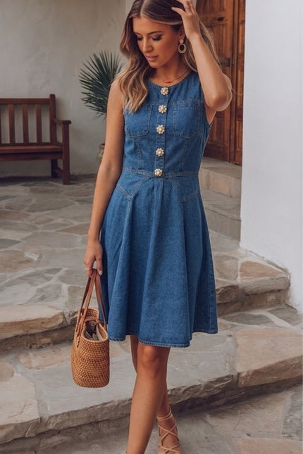 Denim Golden Glow