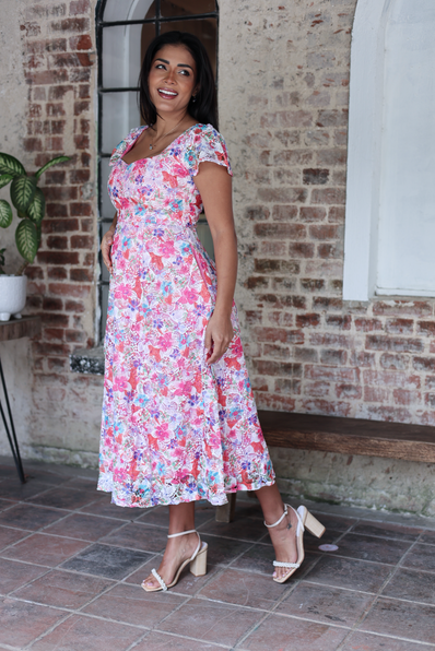 Coral Bloom Elegance