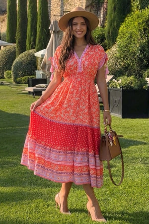 Coral Sunset Boho