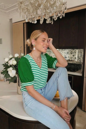 Green Stripes Chic