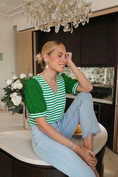 Green Stripes Chic