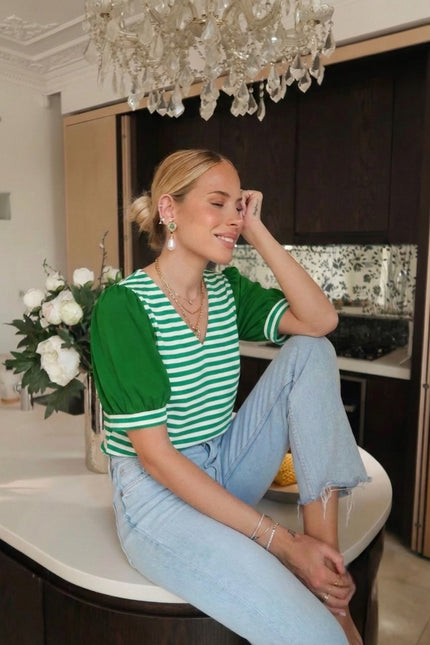 Green Stripes Chic