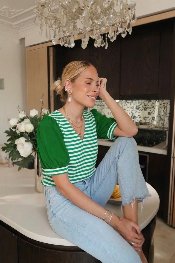 Green Stripes Chic