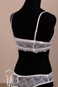 white lace set